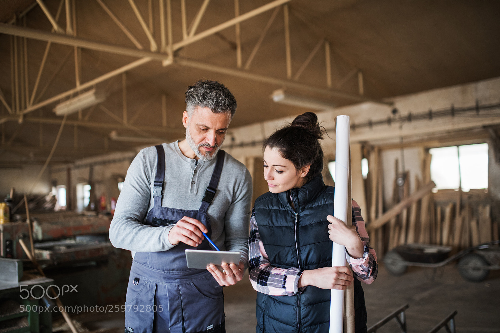 Nikon D5 sample photo. Man and woman workers photography