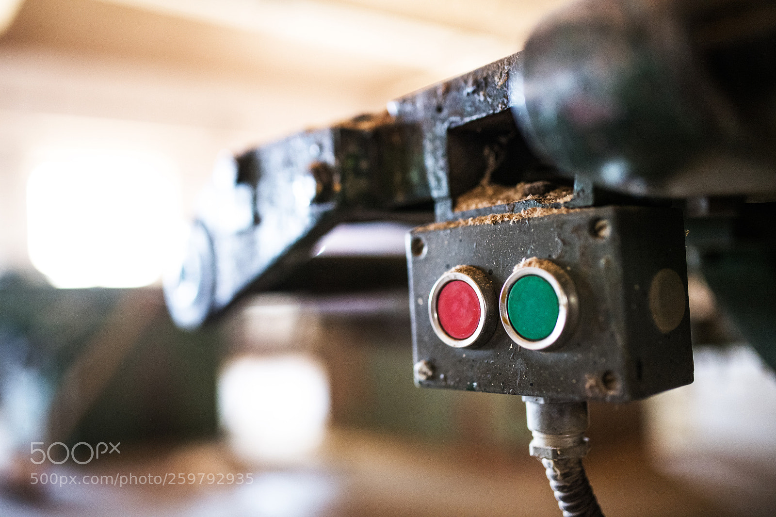 Nikon D5 sample photo. Machine control panel in photography