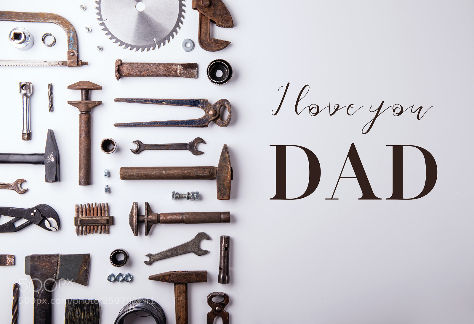 Nikon D800 sample photo. Fathers day greeting card photography