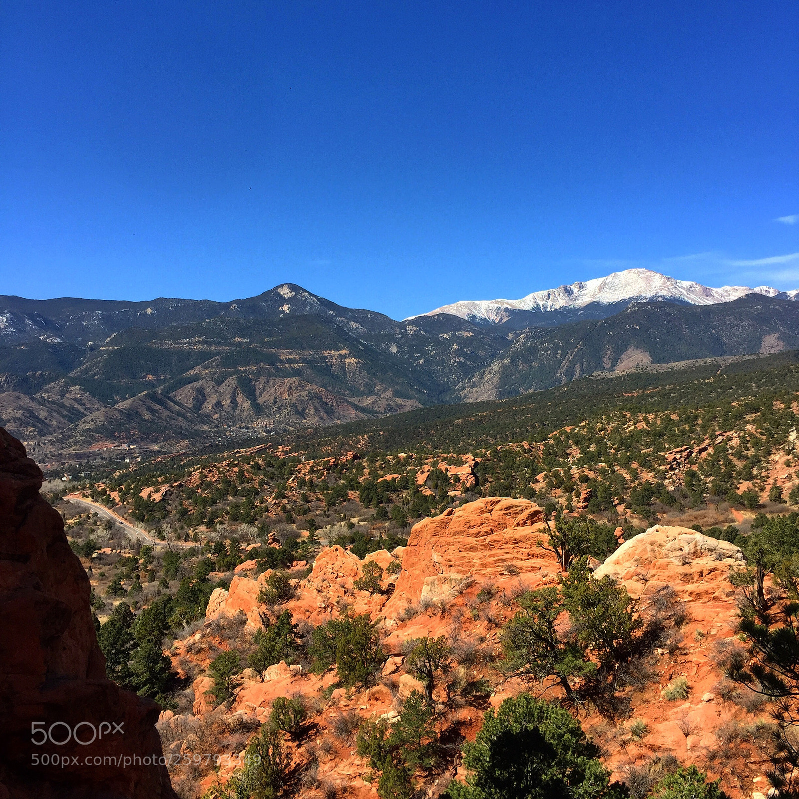Apple iPhone 6 Plus sample photo. Pikes peak photography