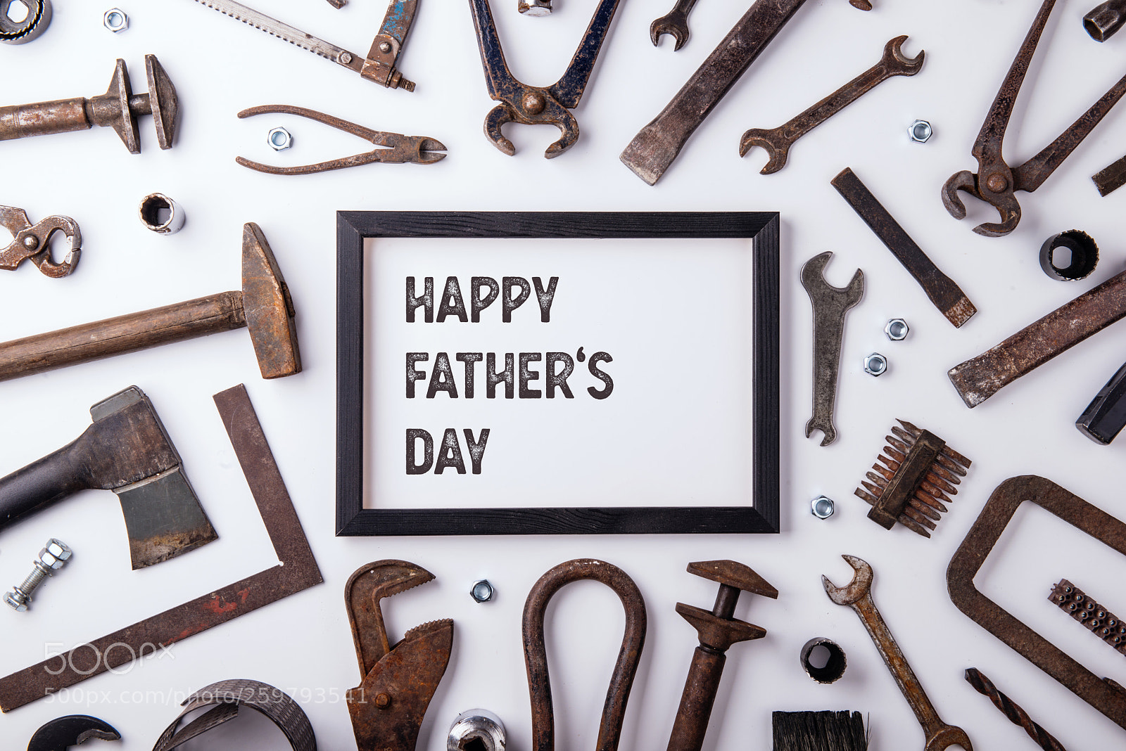 Nikon D800 sample photo. Fathers day greeting card photography