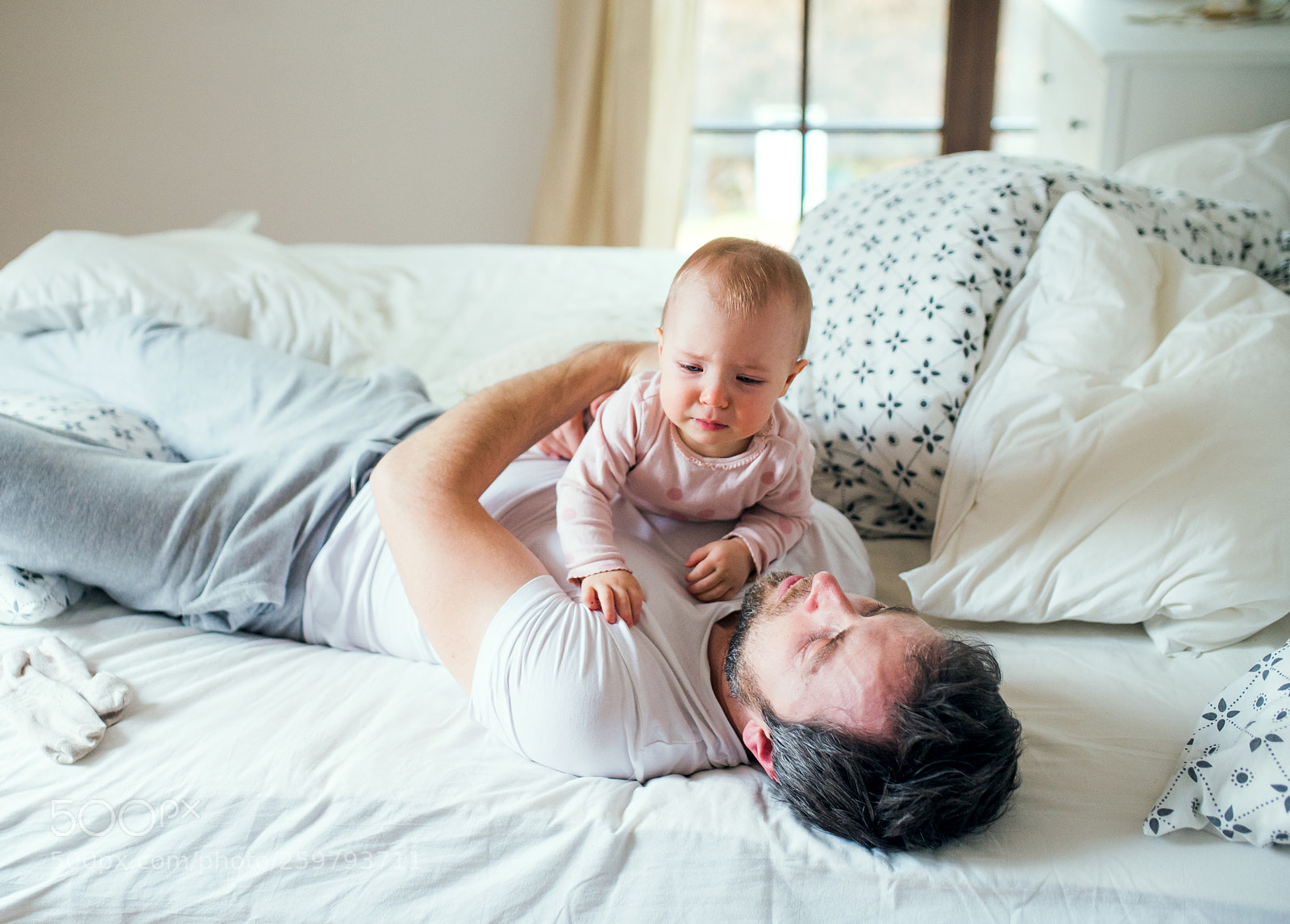 Nikon D4S sample photo. Father with a toddler photography