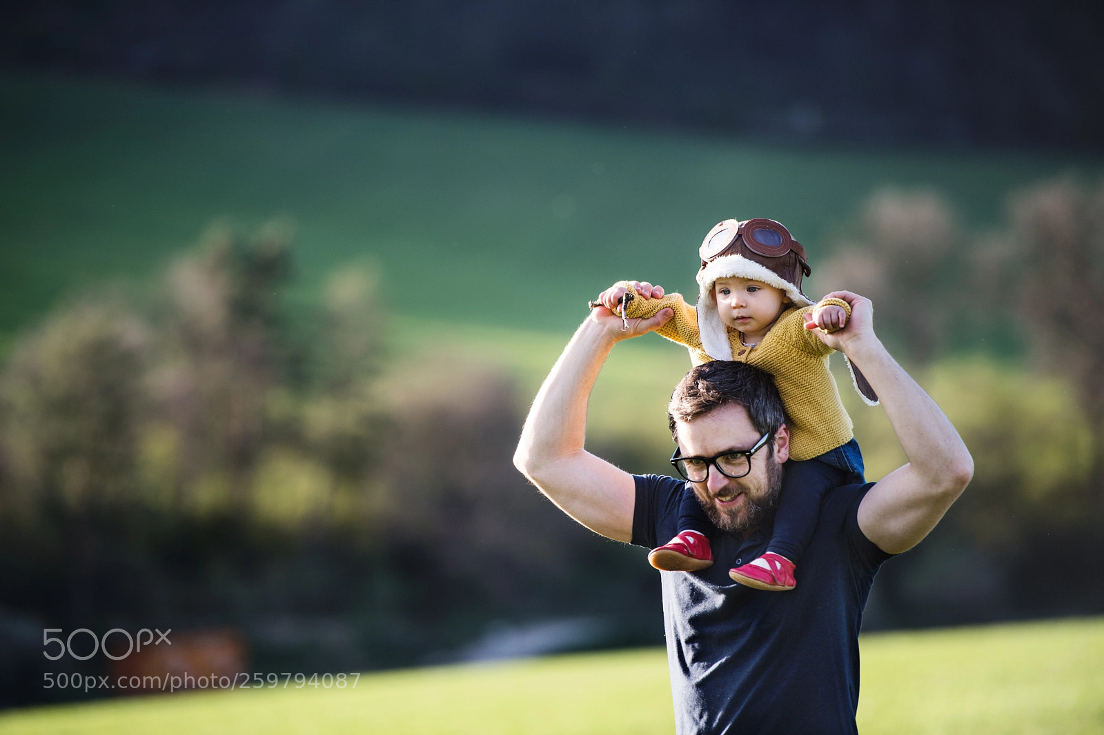 Nikon D5 sample photo. A father with his photography