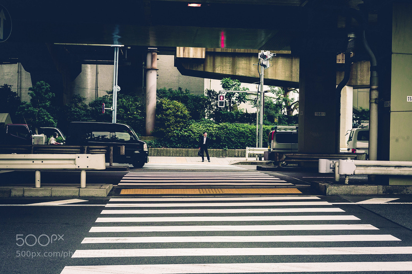 Canon EOS 5D sample photo. Crosswalk photography