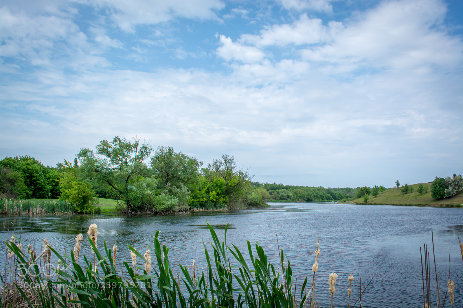 Nikon D5200 sample photo. Landscape with a pond photography