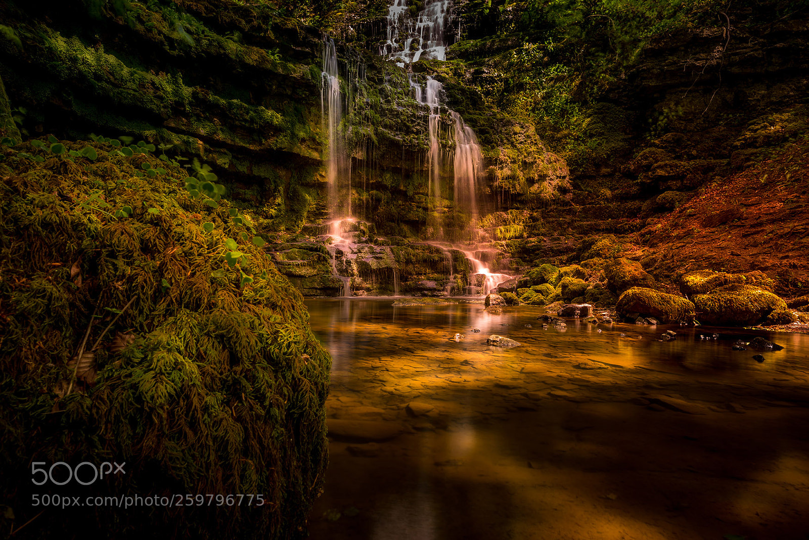 Nikon D810 sample photo. Waterfall photography