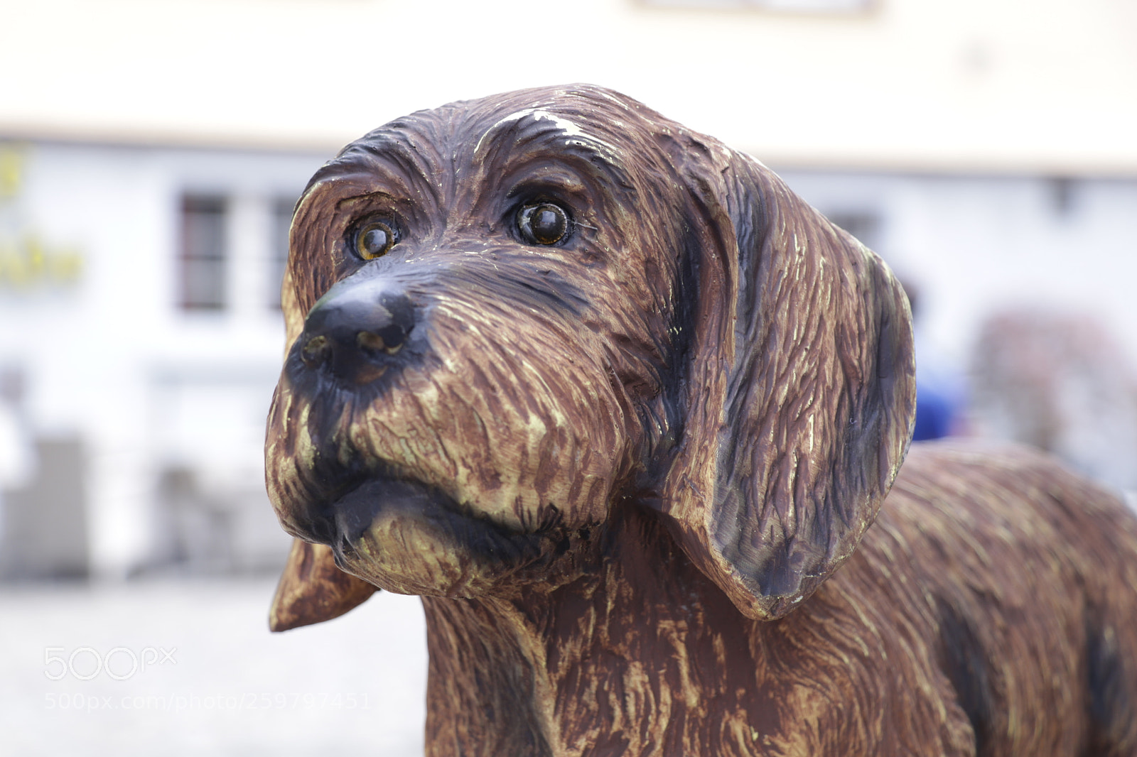 Canon EOS 80D sample photo. Wooden dog photography