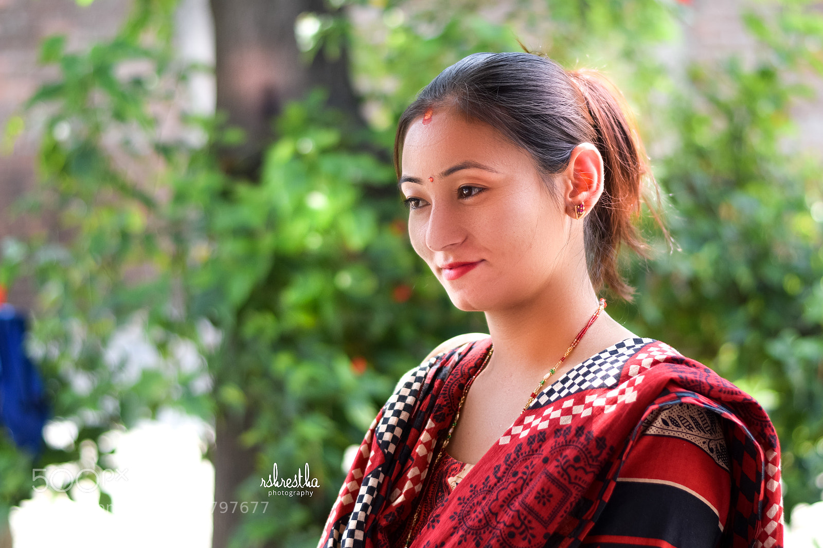 Nikon D3300 sample photo. A nepali woman photography