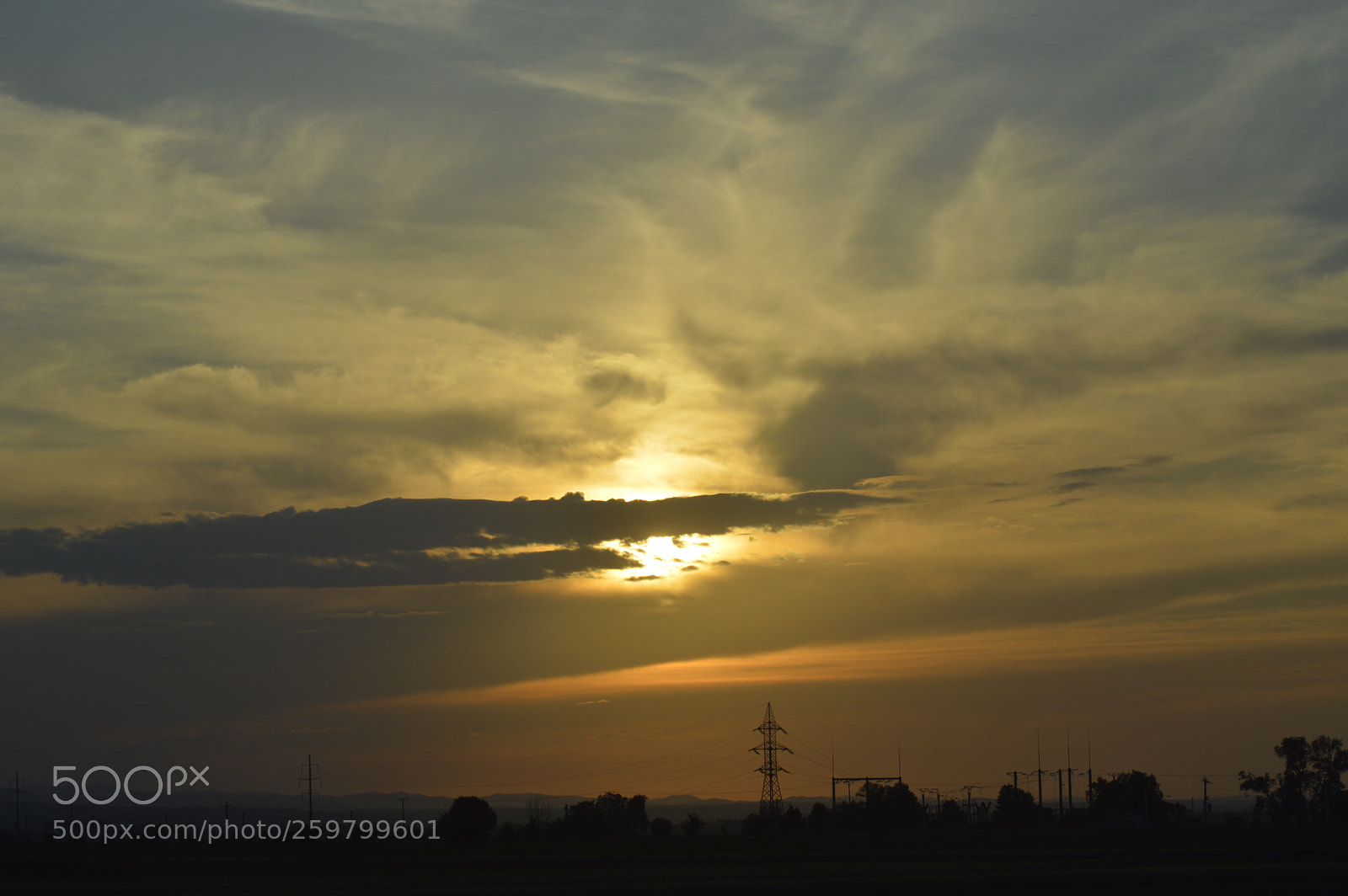 Nikon D3200 sample photo. Sunset photography