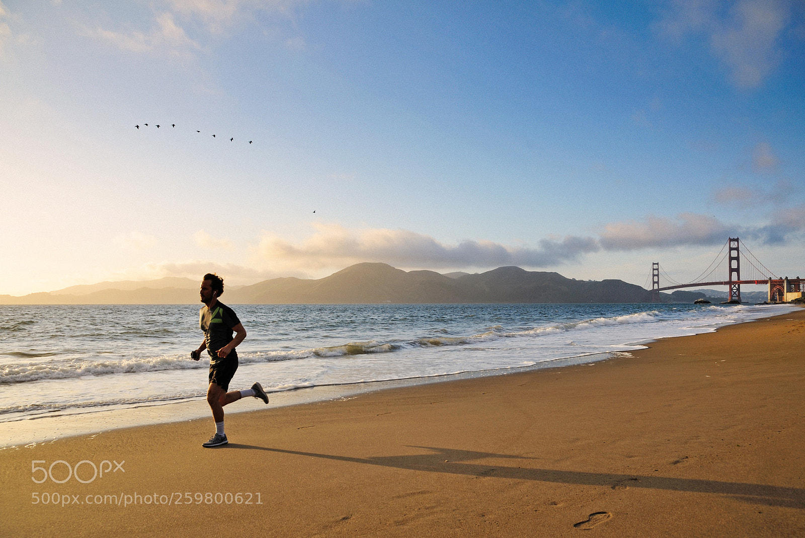 Nikon D700 sample photo. Running at golden gate photography