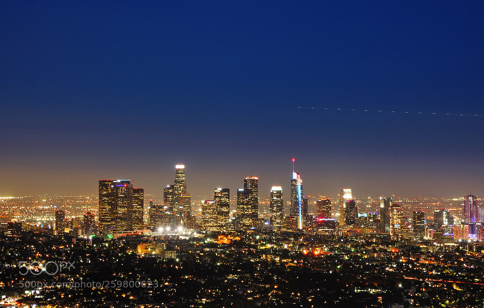 Nikon D700 sample photo. Night la photography