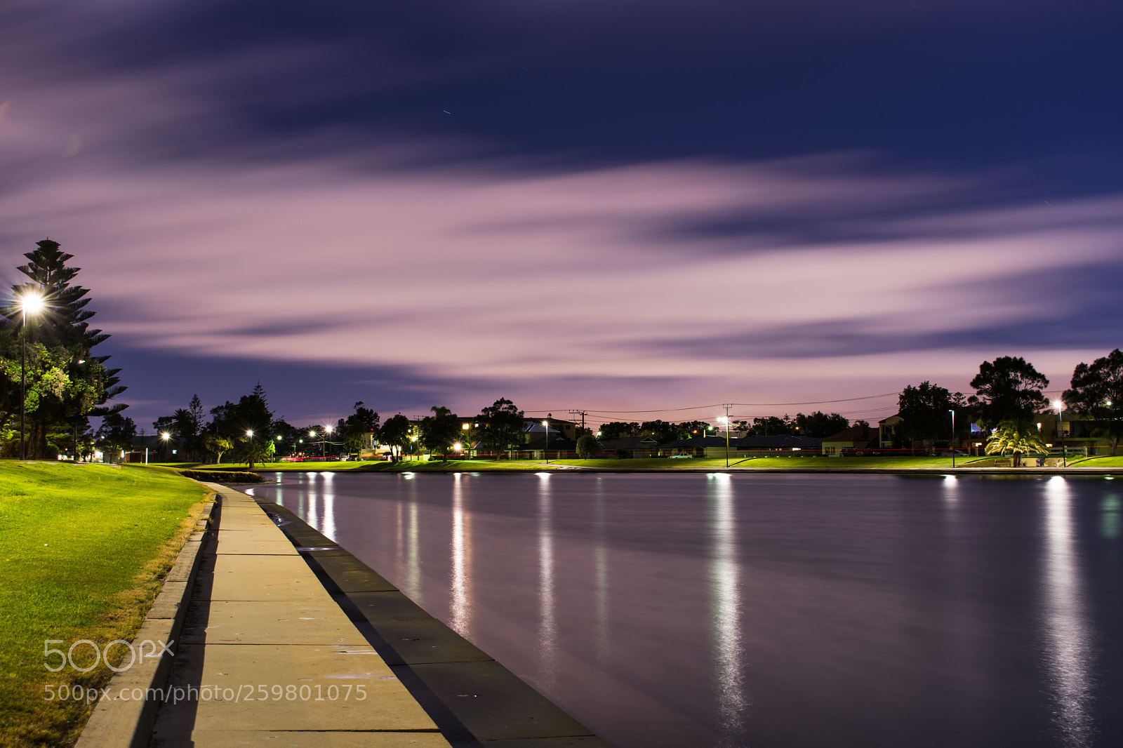 Nikon D3400 sample photo. River-light night photography