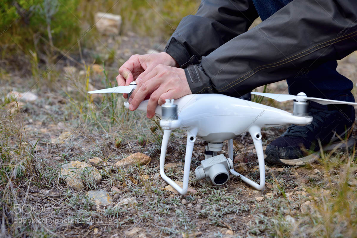 Nikon D810 sample photo. Detail of drone operator photography
