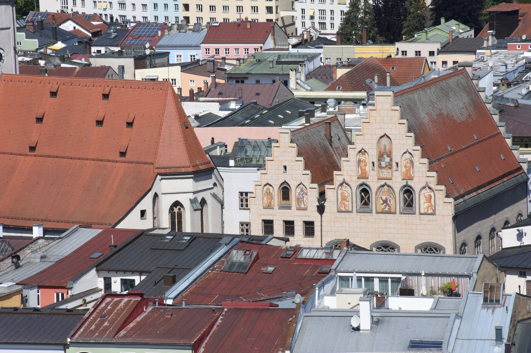 Nikon D7200 sample photo. Rooftops photography