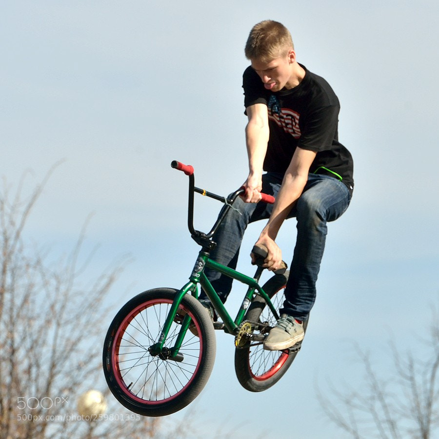 Nikon D800 sample photo. Bmx photography