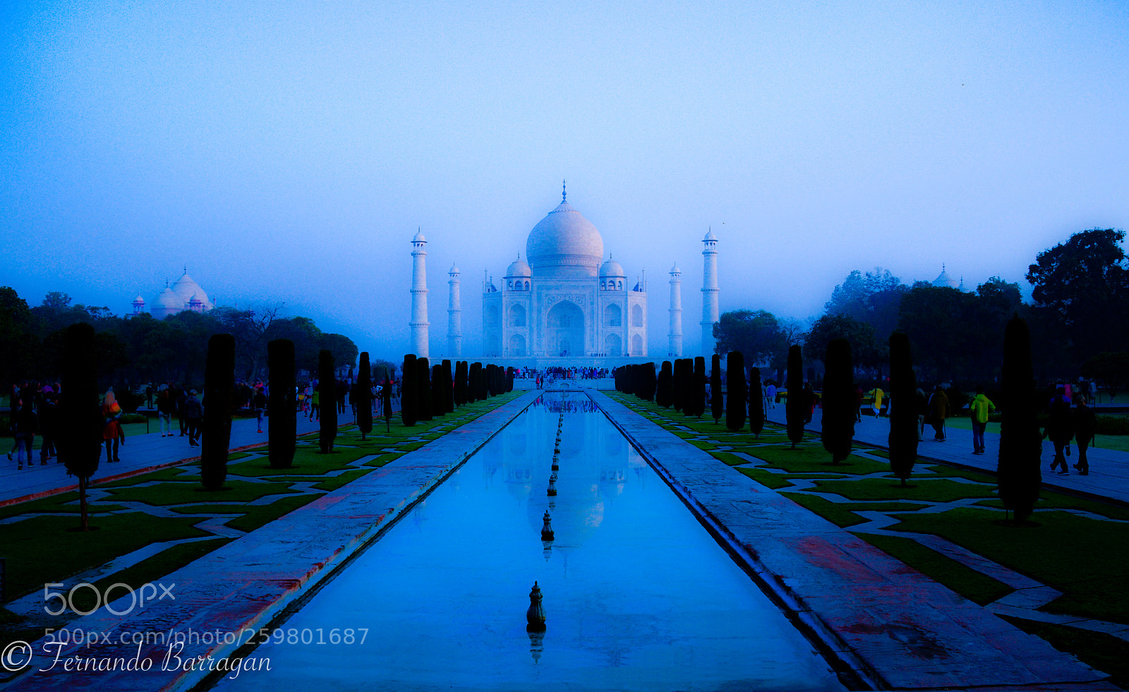 Nikon D500 sample photo. Taj mahal en azul photography