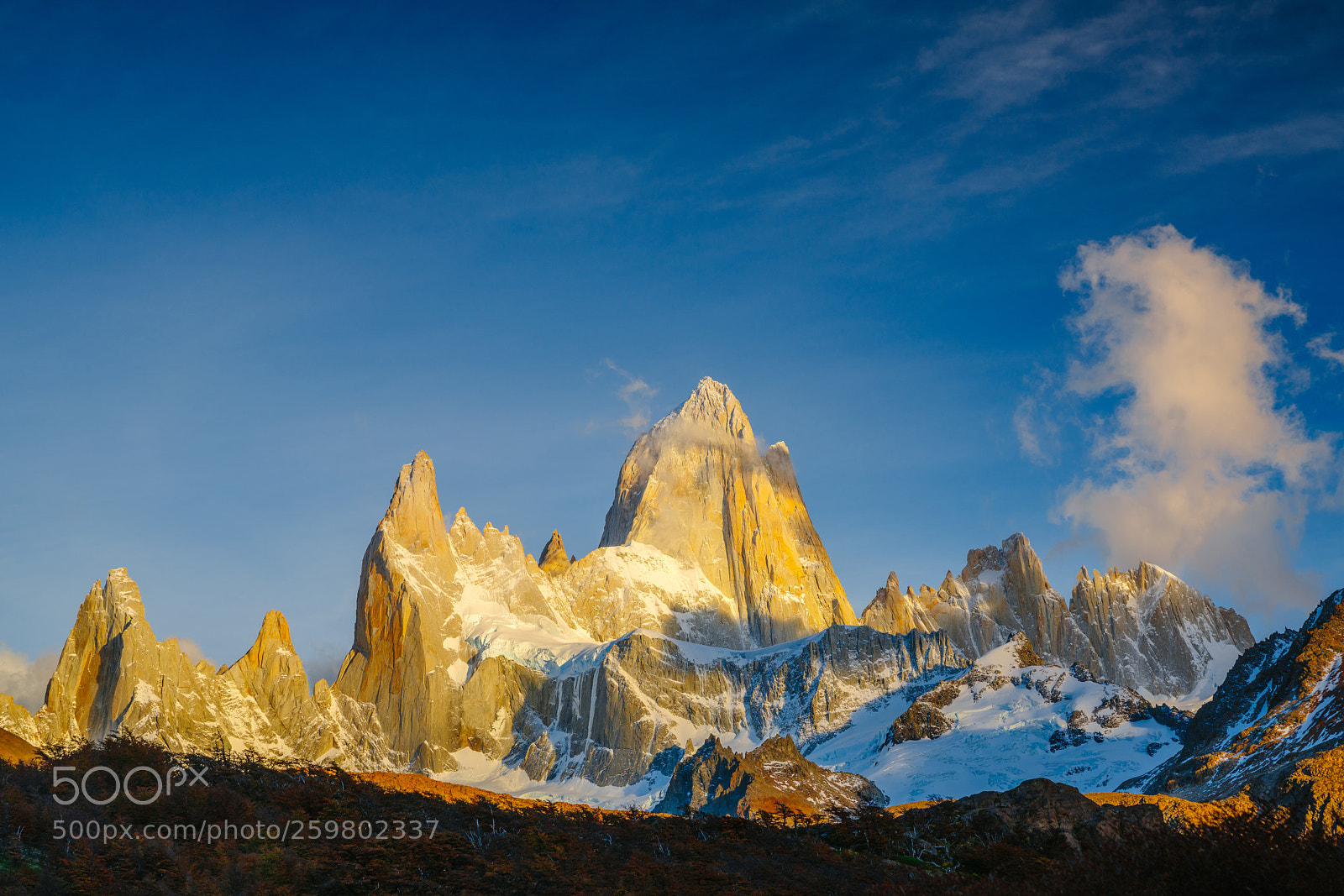 Sony a7R II sample photo. View of mount fitzroy photography