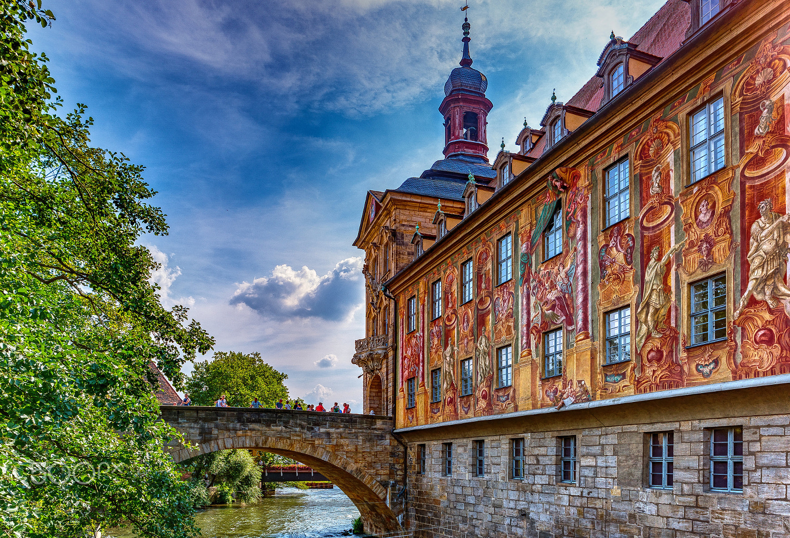 Samsung NX500 sample photo. City of bamberg - town hall photography
