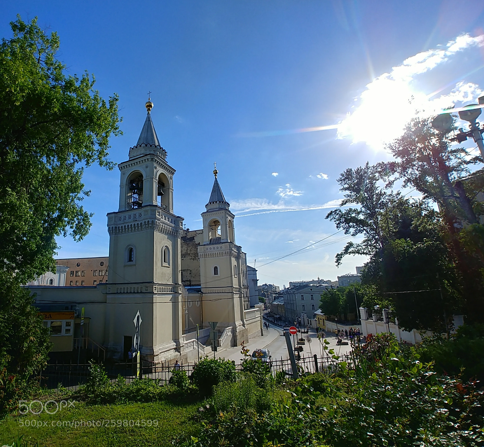 LG G6 sample photo. Moscow landscape photography