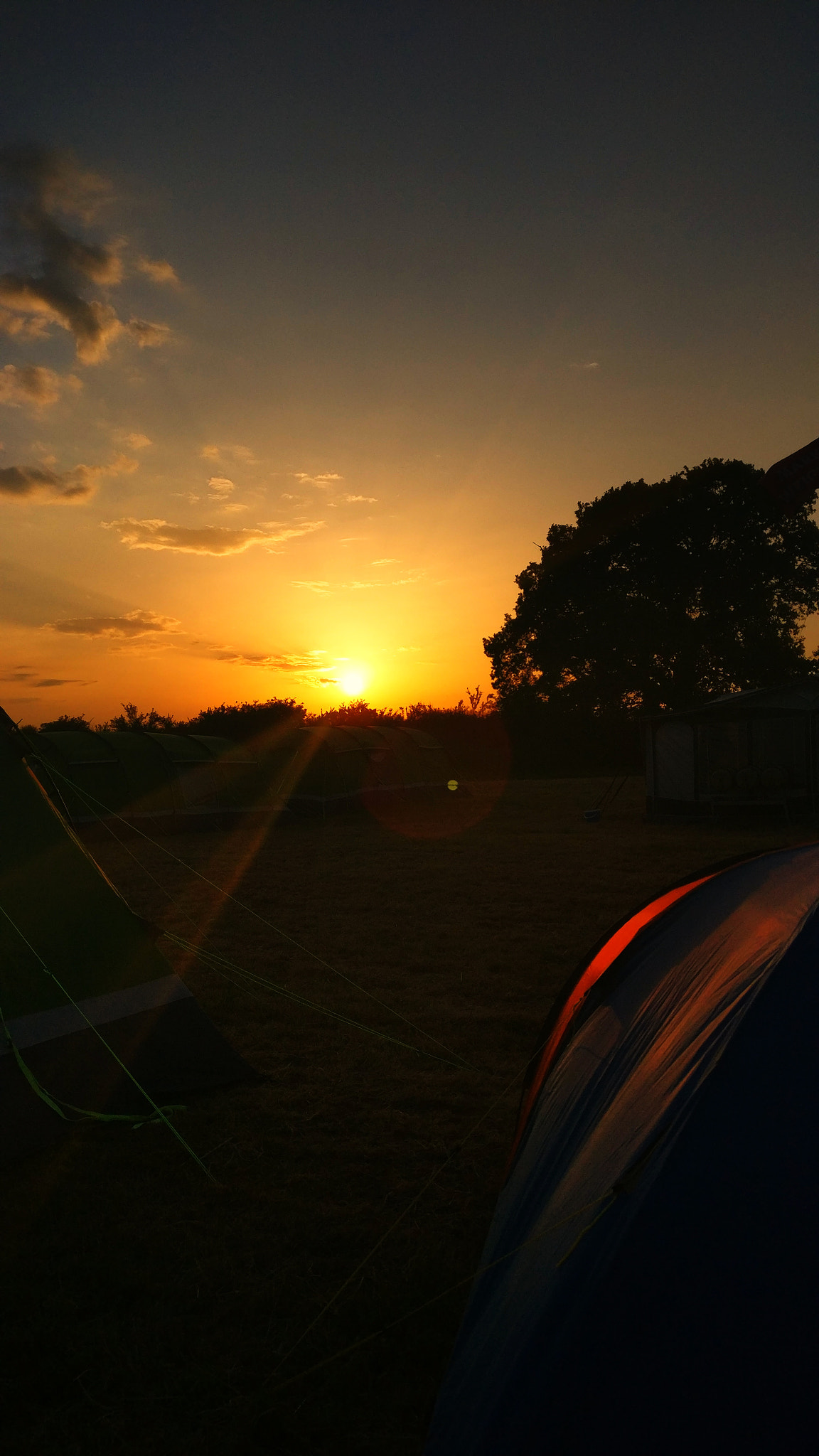 OnePlus A3003 sample photo. Countryside sunset photography
