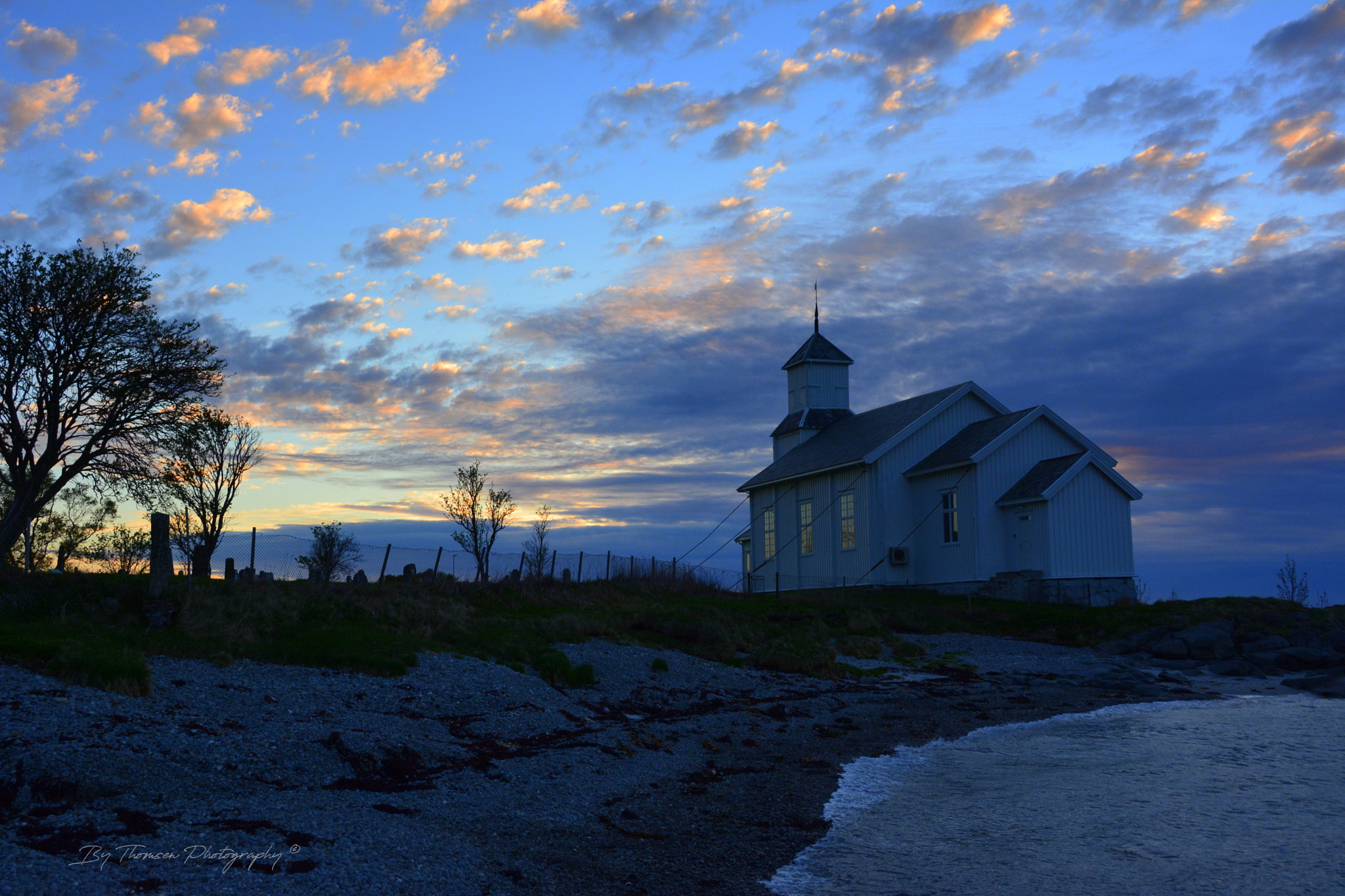 Nikon D7100 sample photo. Gimsøy church in lofoten. photography