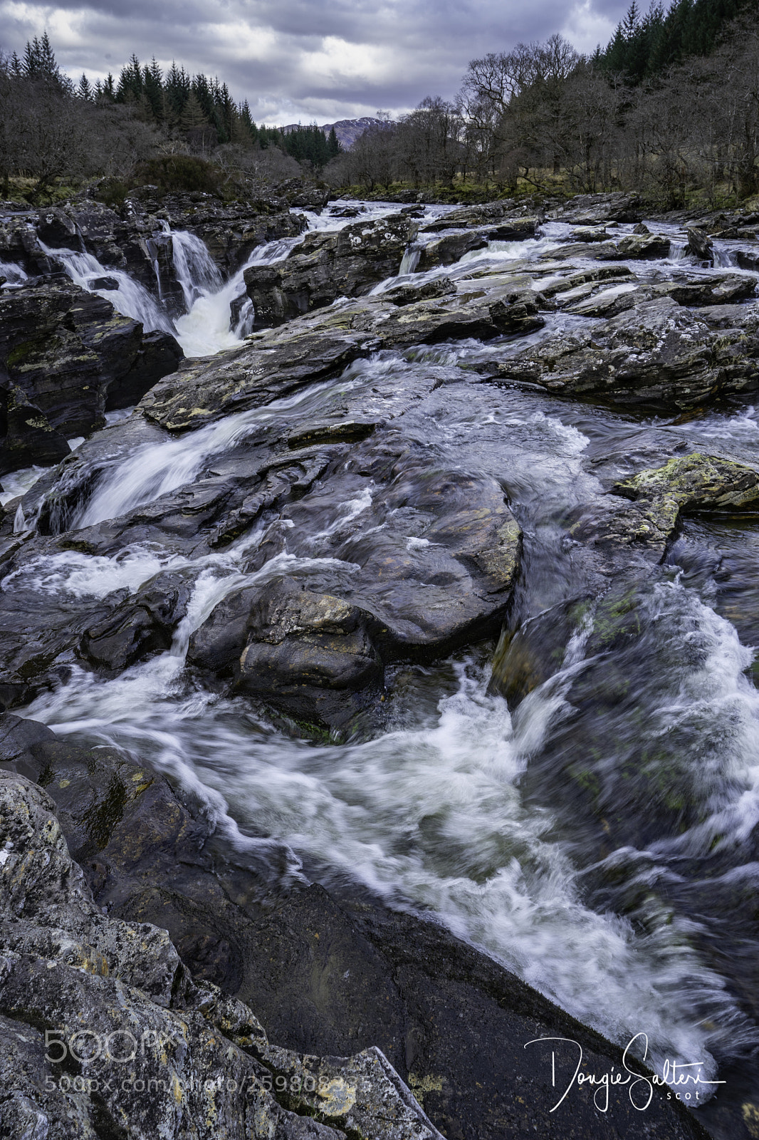 Sony a7 sample photo. Orchy falls... photography