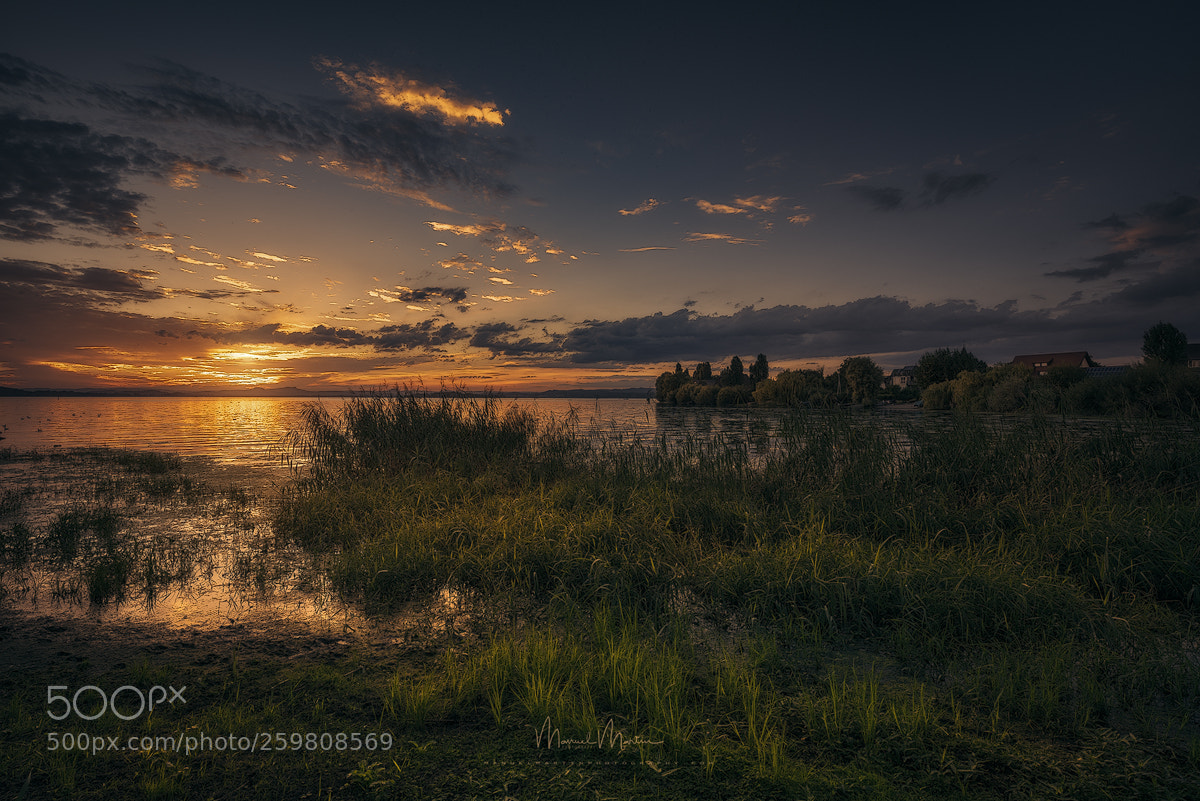 Nikon D810 sample photo. Last light over reichenau photography