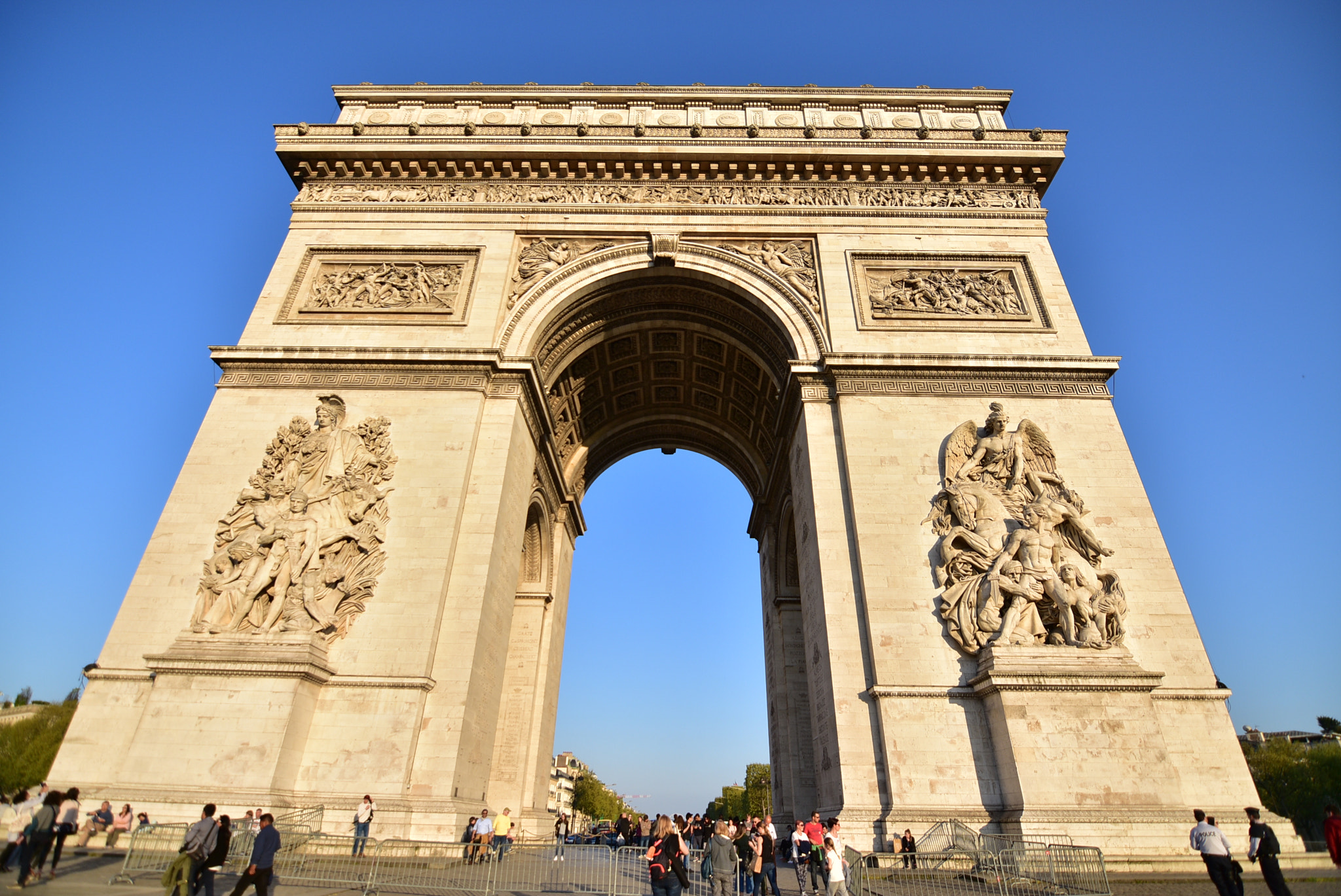 Nikon D7200 sample photo. Arc de triomphe photography