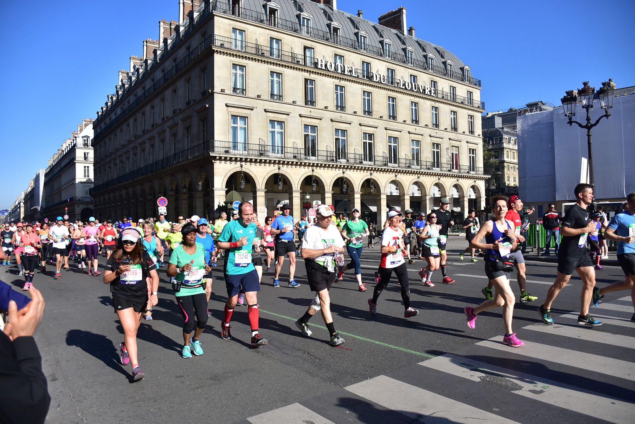 Nikon D7200 sample photo. Paris marathon photography