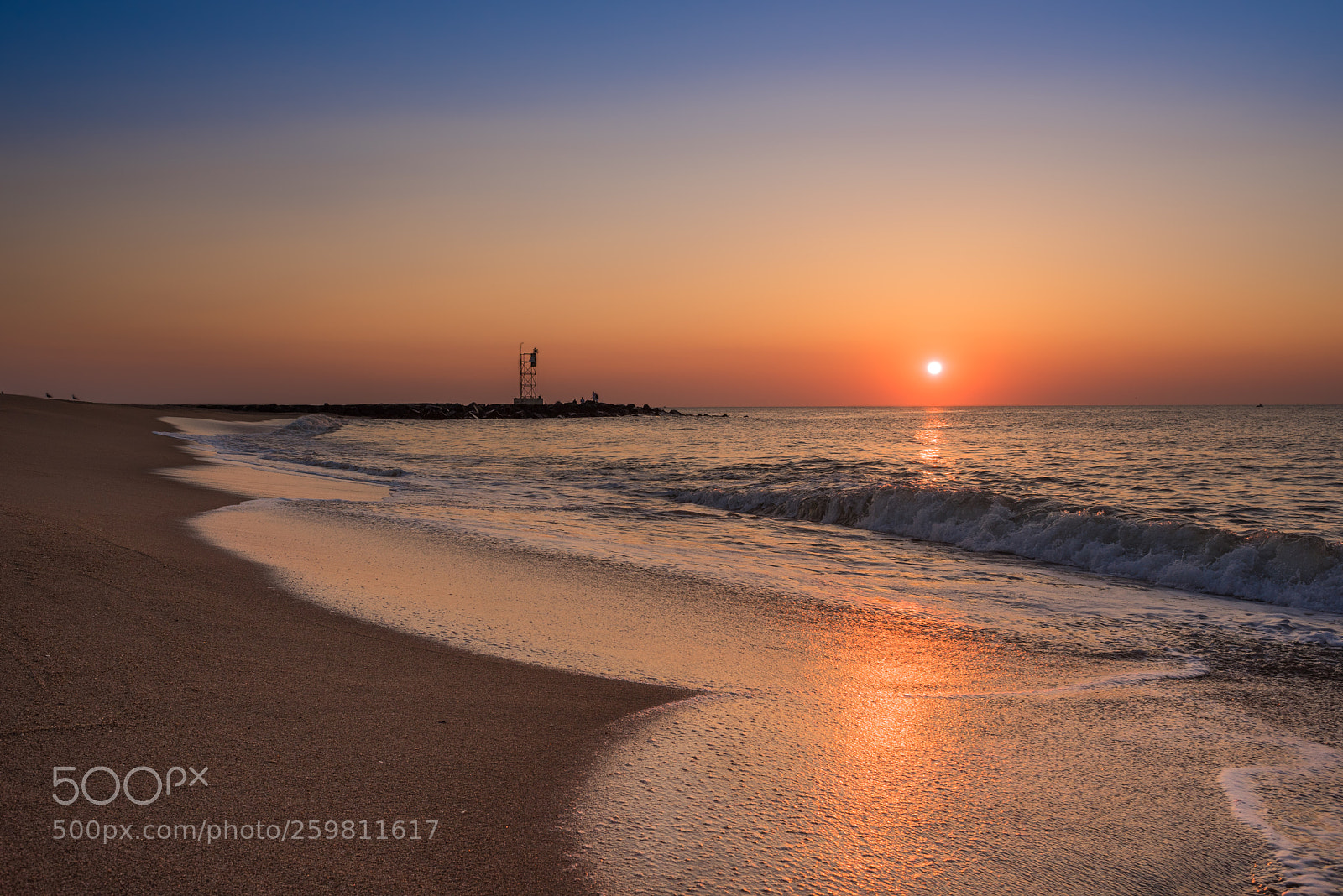 Nikon D750 sample photo. Belmar sunrise photography