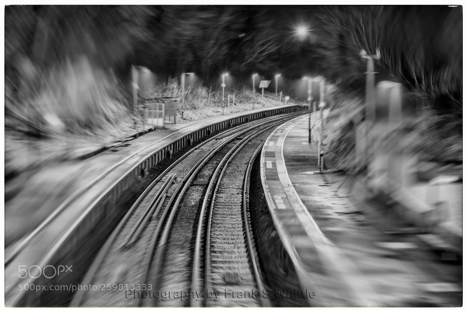 Nikon D7100 sample photo. West st leonards station photography