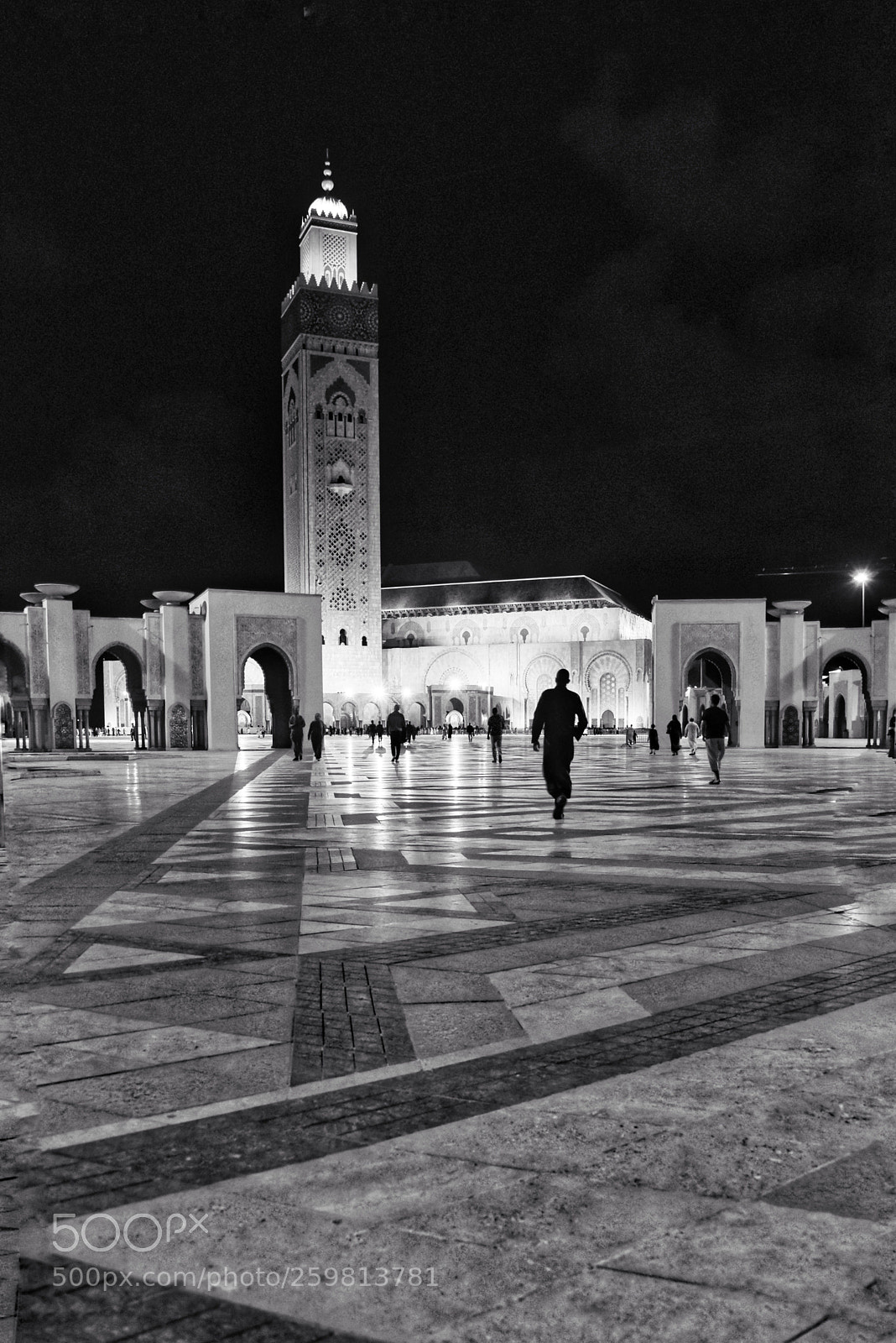 Nikon D750 sample photo. Hassan ii mosque photography