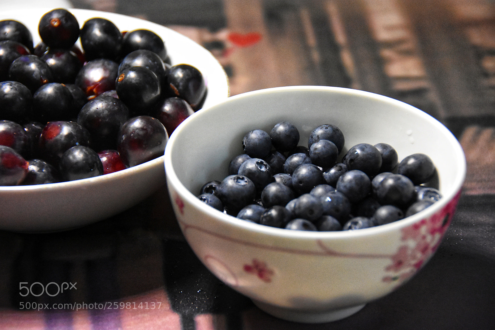Nikon D7200 sample photo. Blueberries&grapes photography