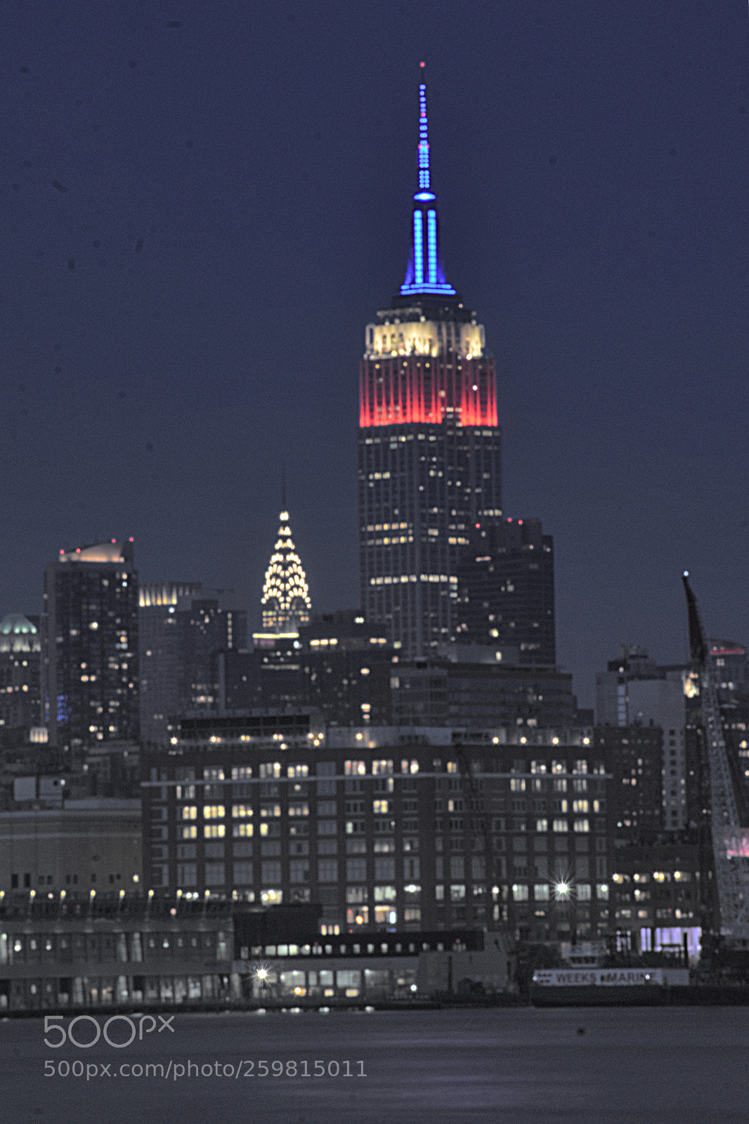 Nikon D3400 sample photo. Empire state & chrysler building photography