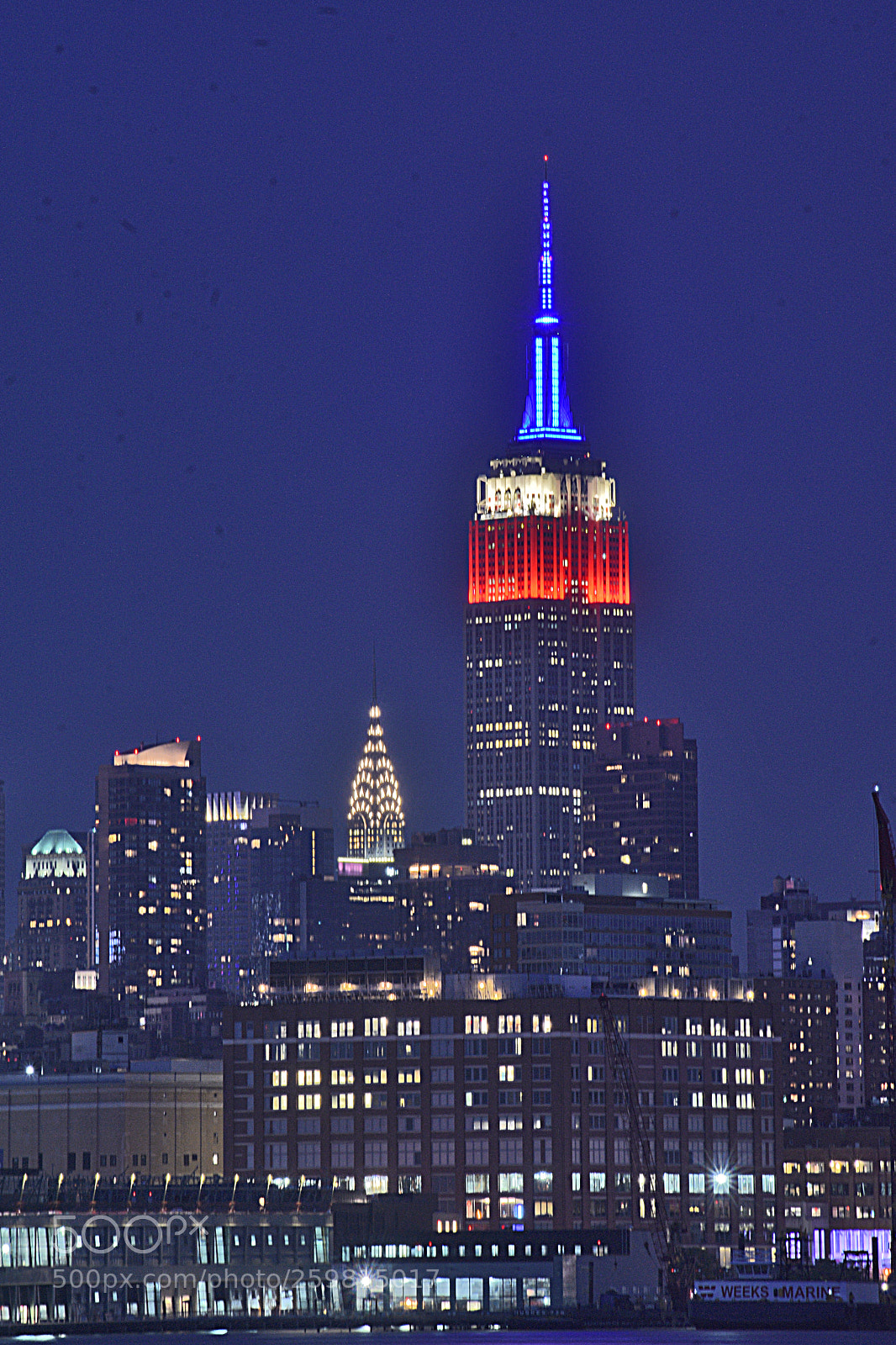 Nikon D3400 sample photo. Empire state & chrysler building photography