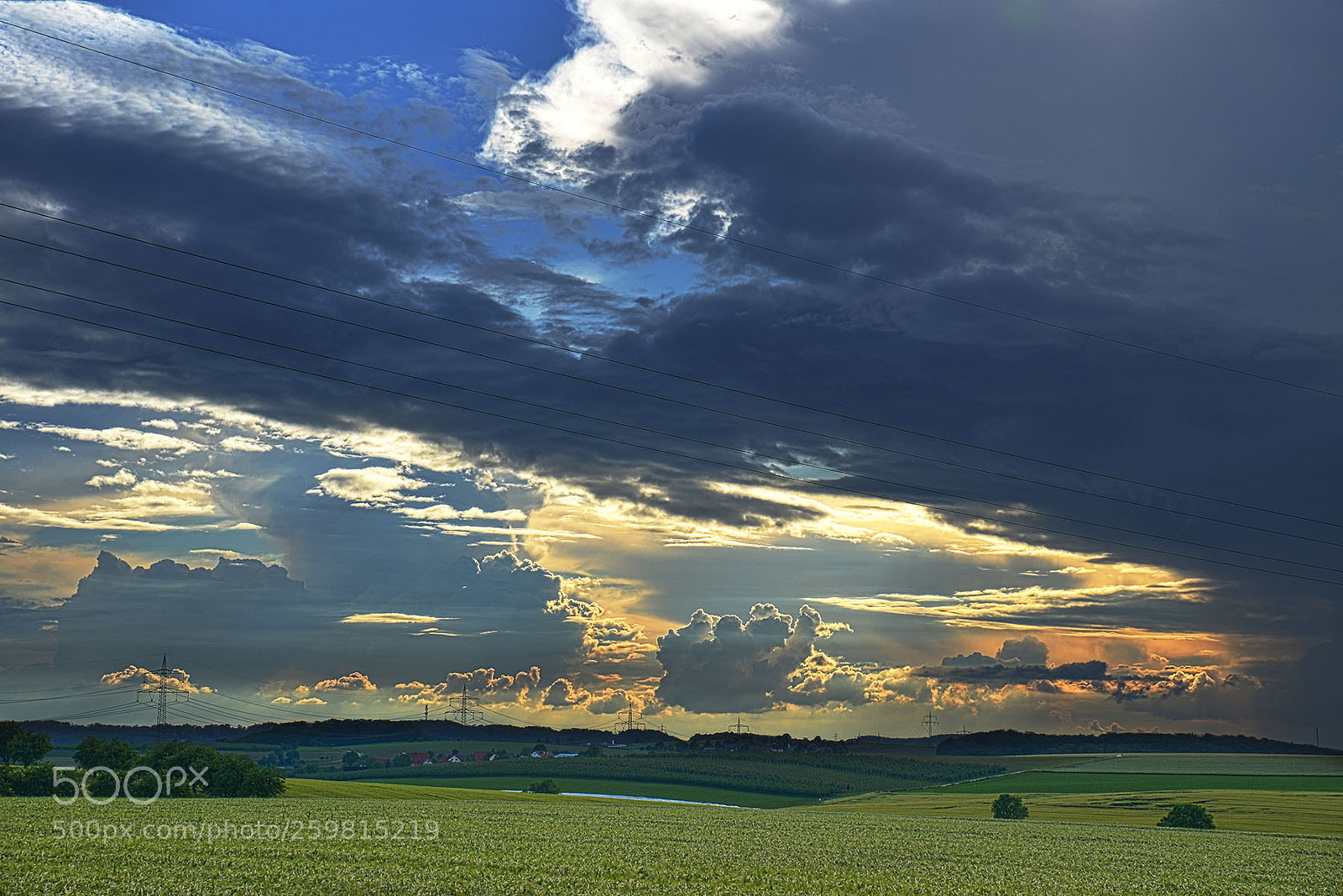 Nikon D610 sample photo. Thunderstorm photography