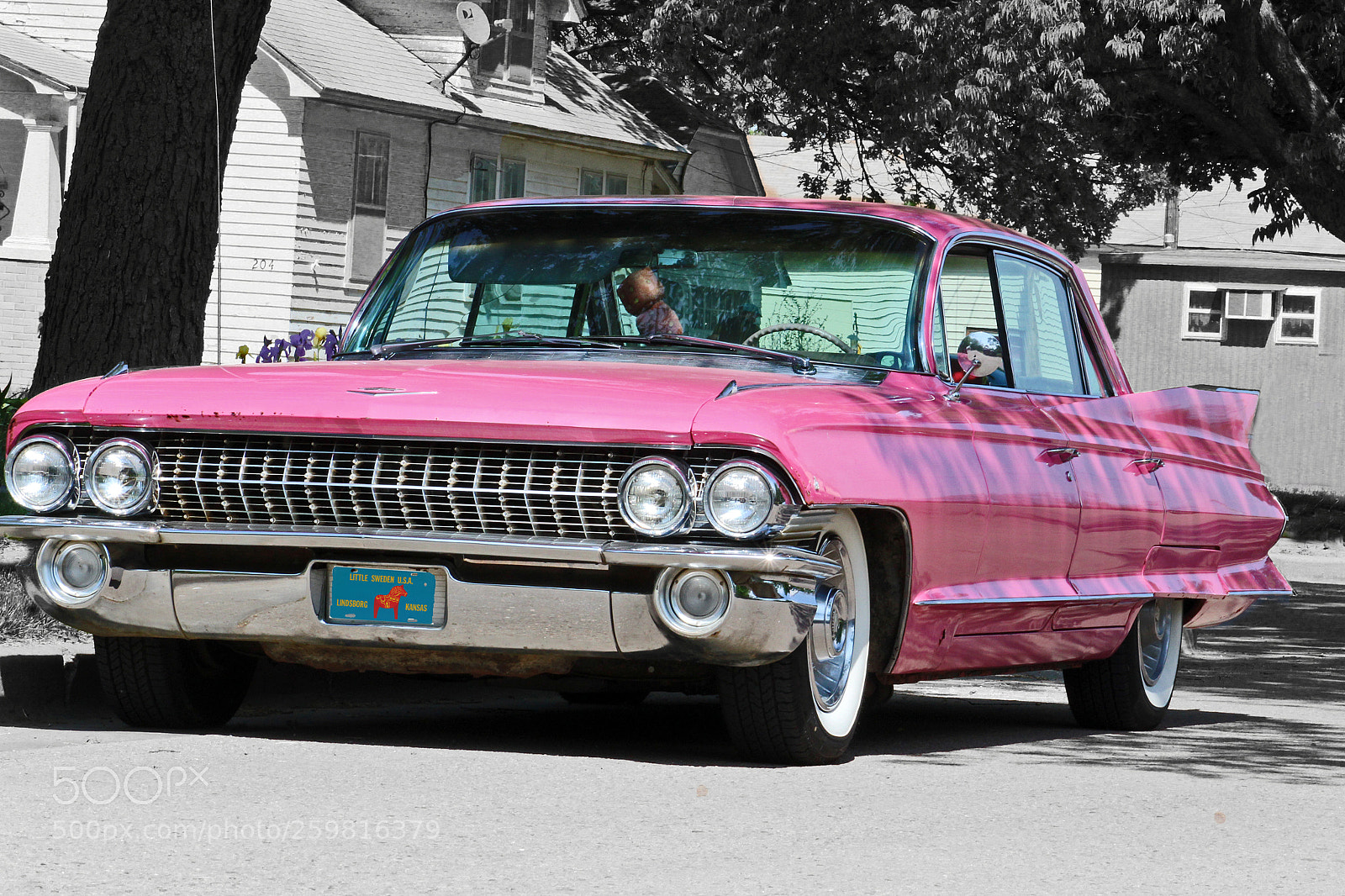Canon EOS 1200D (EOS Rebel T5 / EOS Kiss X70 / EOS Hi) sample photo. Pink cadillac photography