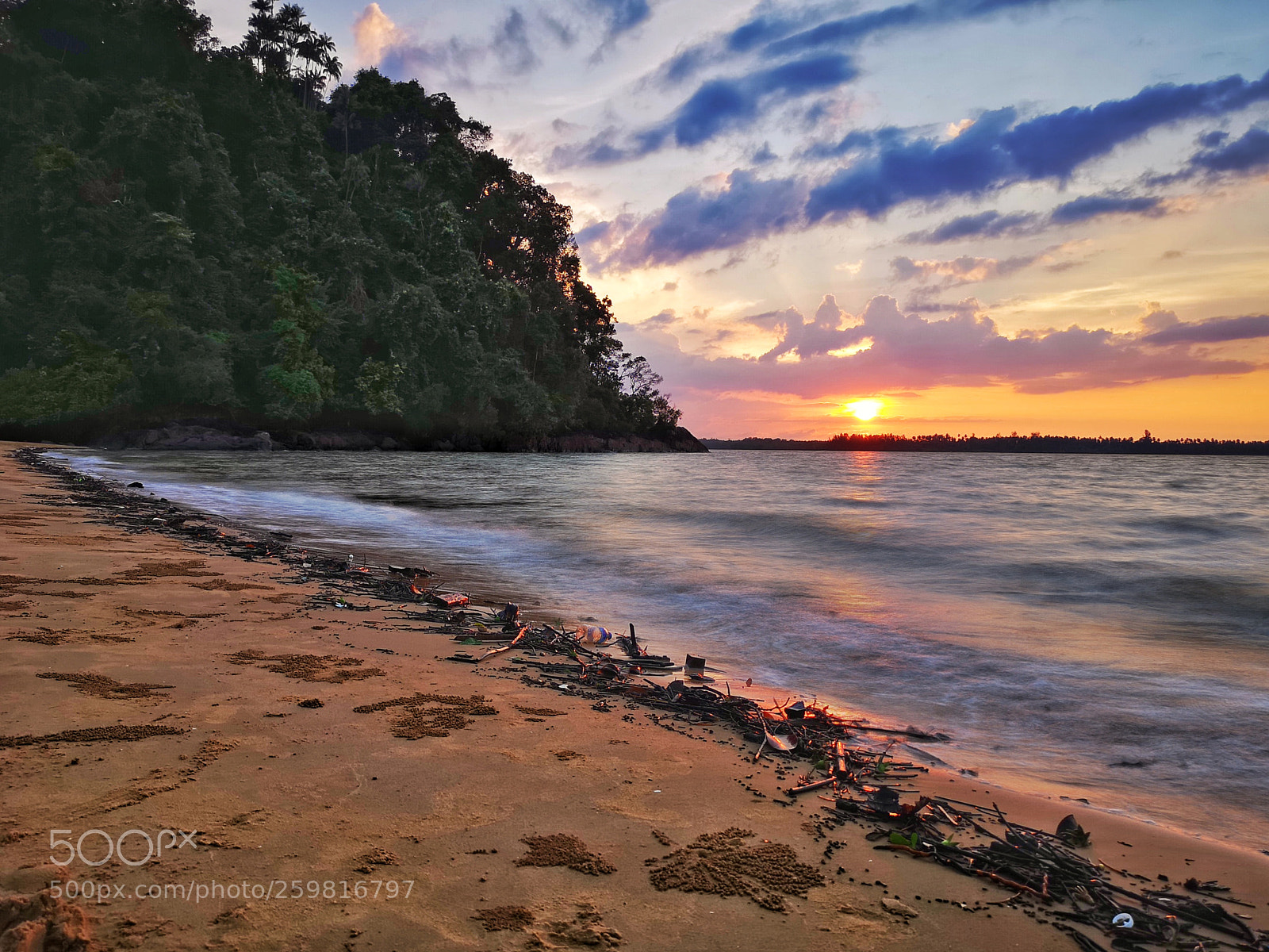 HUAWEI CLT-L29 sample photo. Golden sunset photography