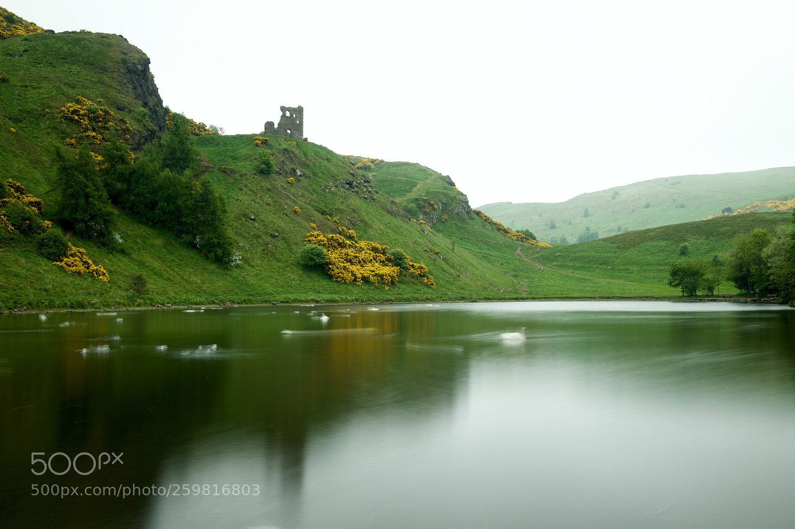 Canon EOS 80D sample photo. St margaret's loch edinburgh photography
