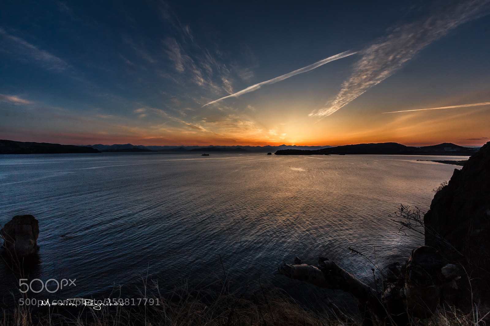 Canon EOS 60D sample photo. Sunset in avachinskaya bay photography