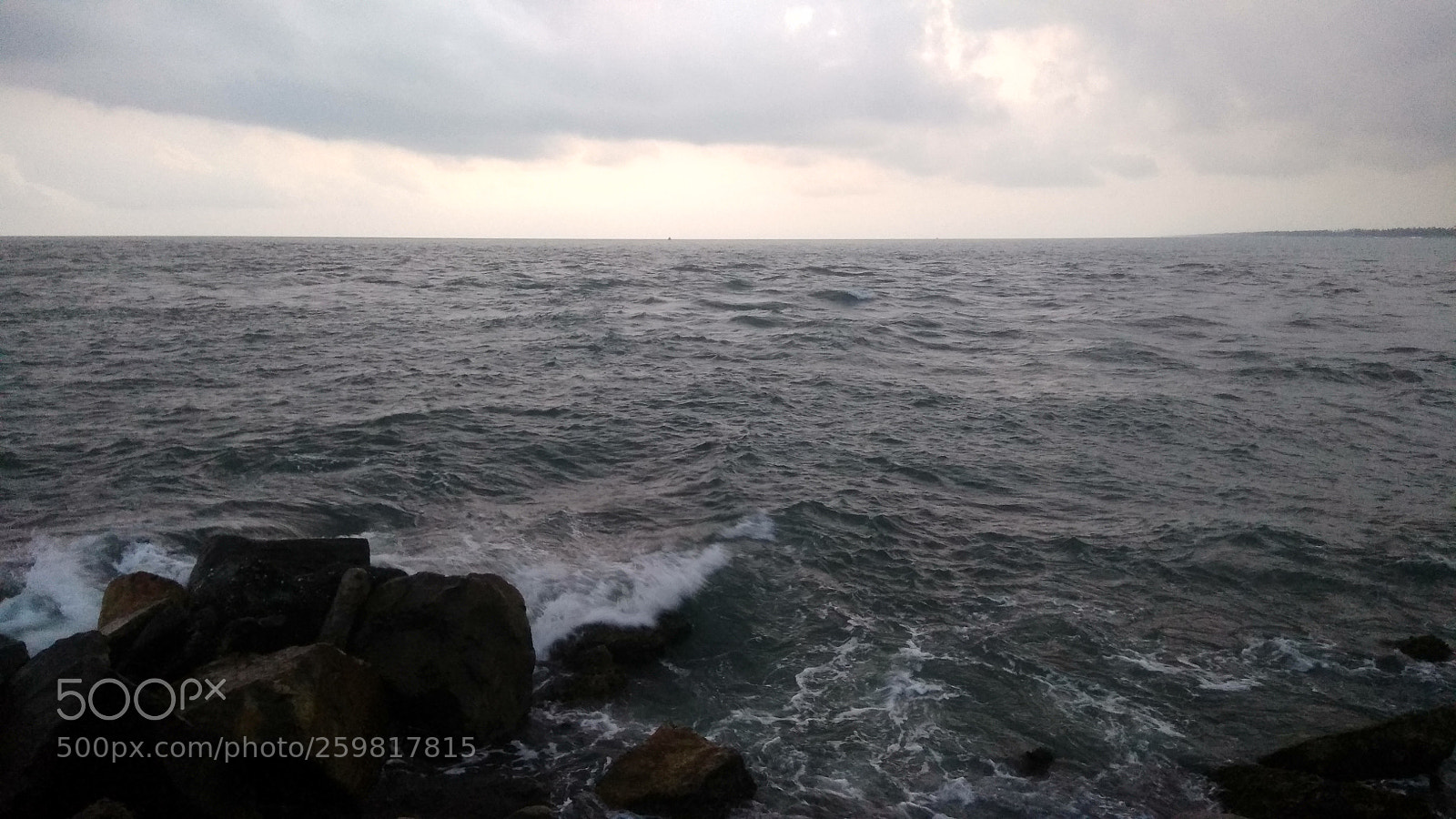 Xiaomi Redmi Note 4 sample photo. Rocky sealine photography