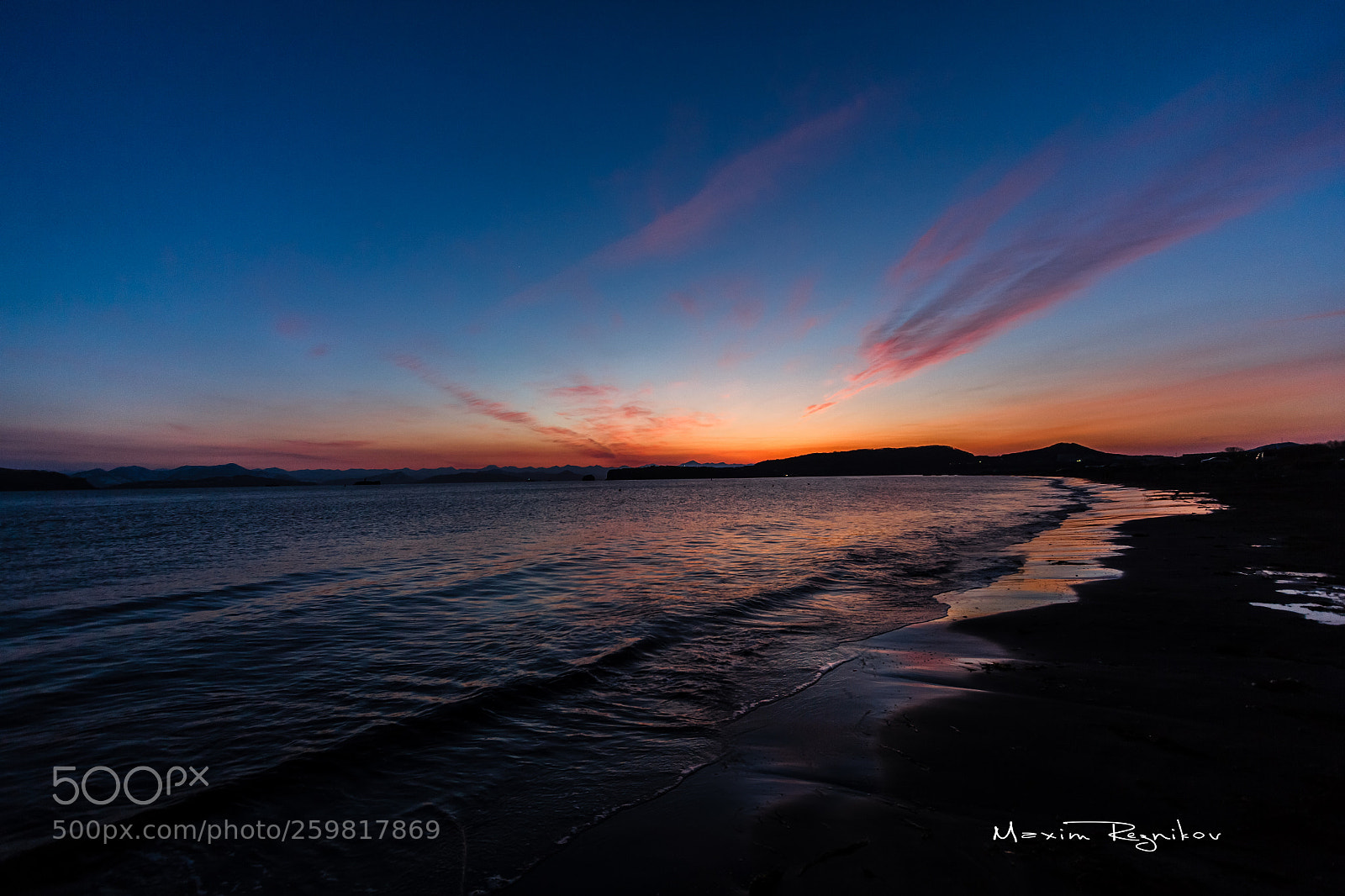 Canon EOS 60D sample photo. Sunset in avachinskaya bay photography