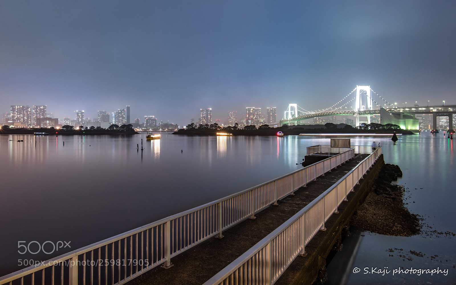 Nikon Df sample photo. Odaiba after the rain 4 photography