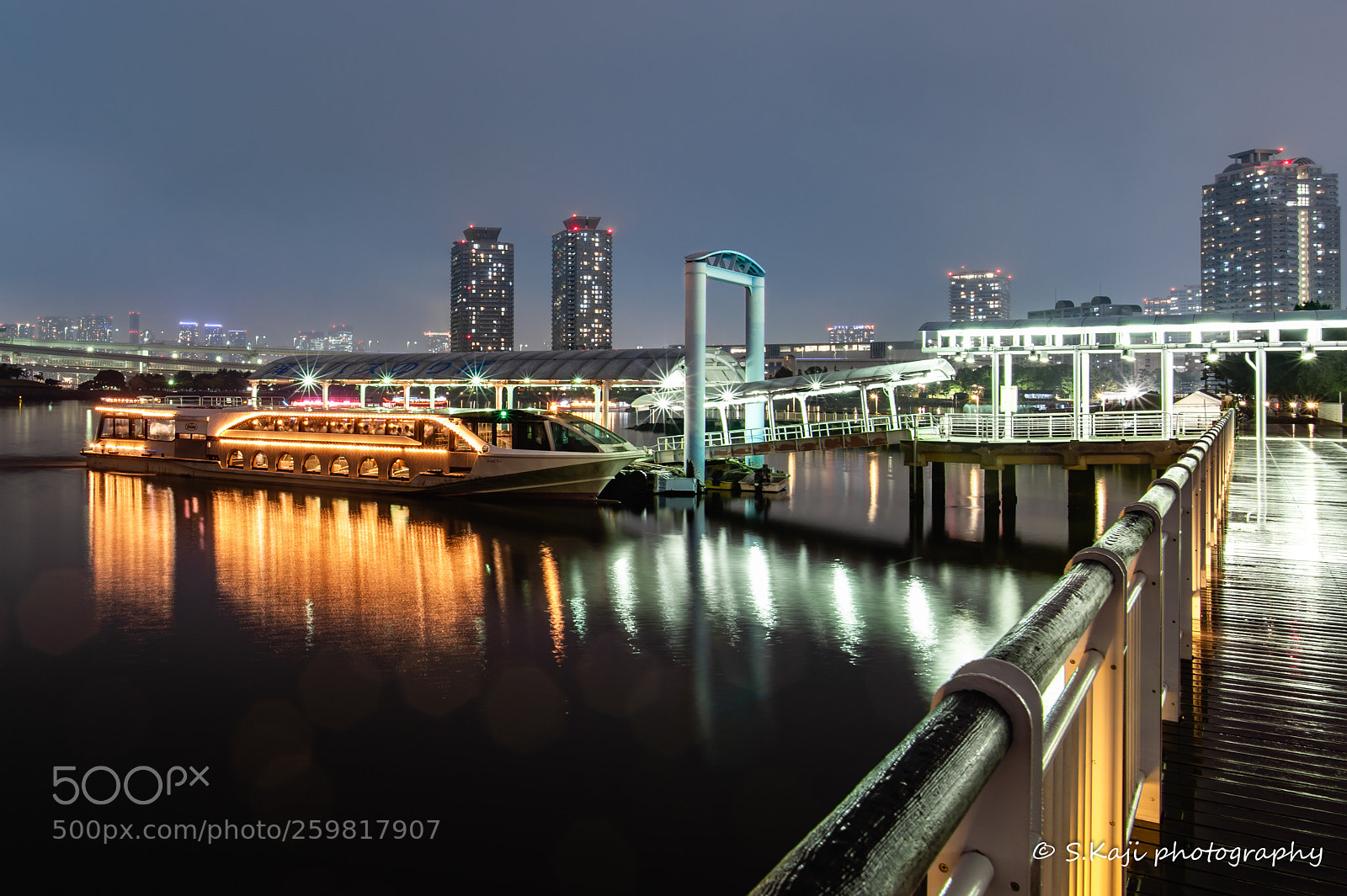 Nikon Df sample photo. Odaiba after the rain 3 photography