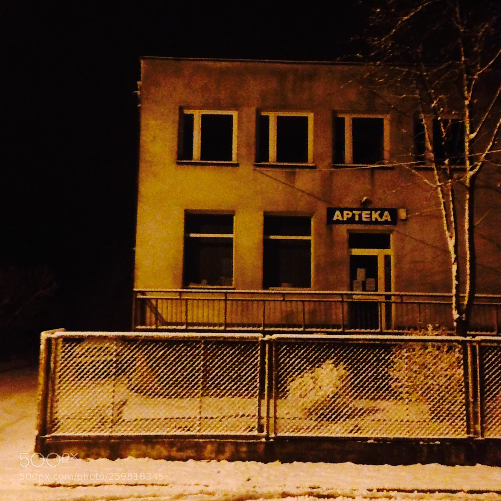 Apple iPhone 5 sample photo. Polish village pharmacy photography