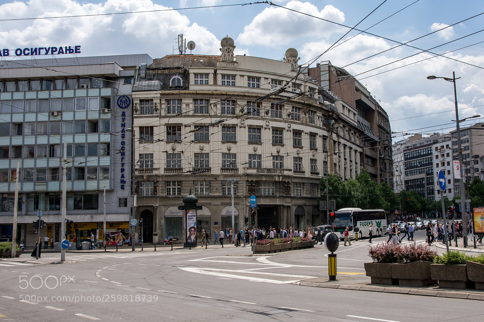 Nikon D7200 sample photo. Zgrada jugoslovenske banke photography