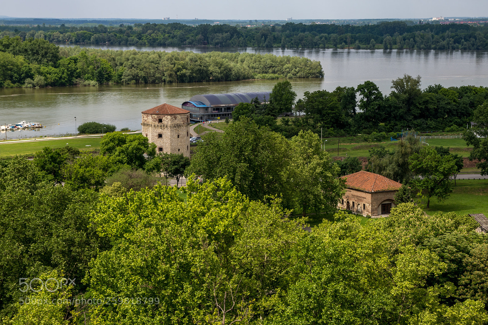 Nikon D7200 sample photo. Danube & fortress photography