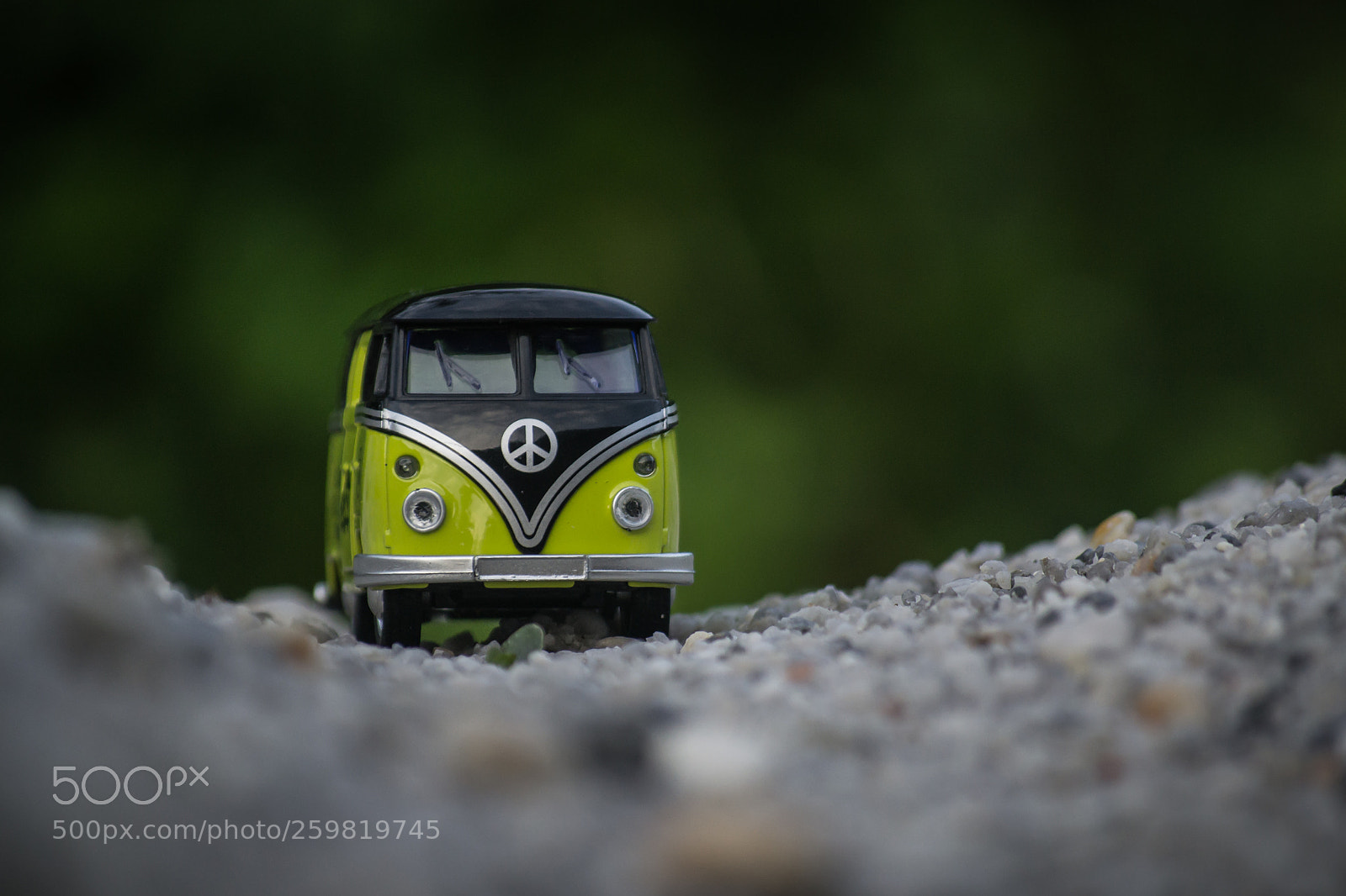Nikon D3100 sample photo. Vintage van miniature photography