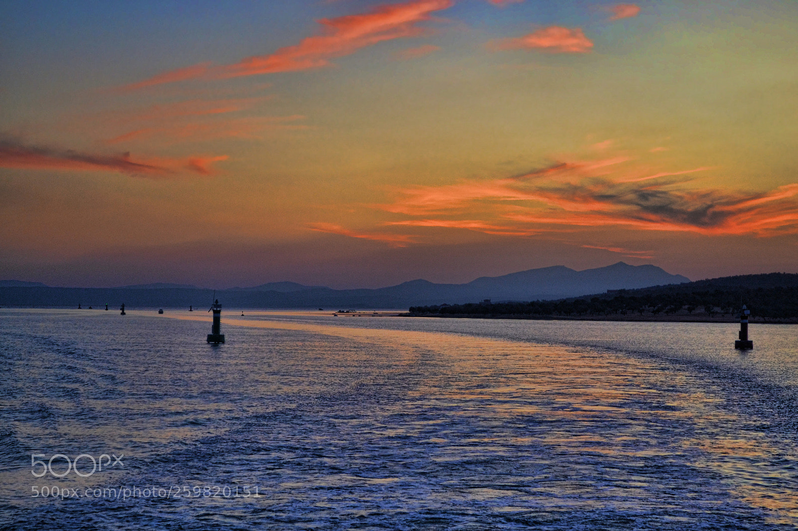 Nikon D3100 sample photo. Aegean sunset photography
