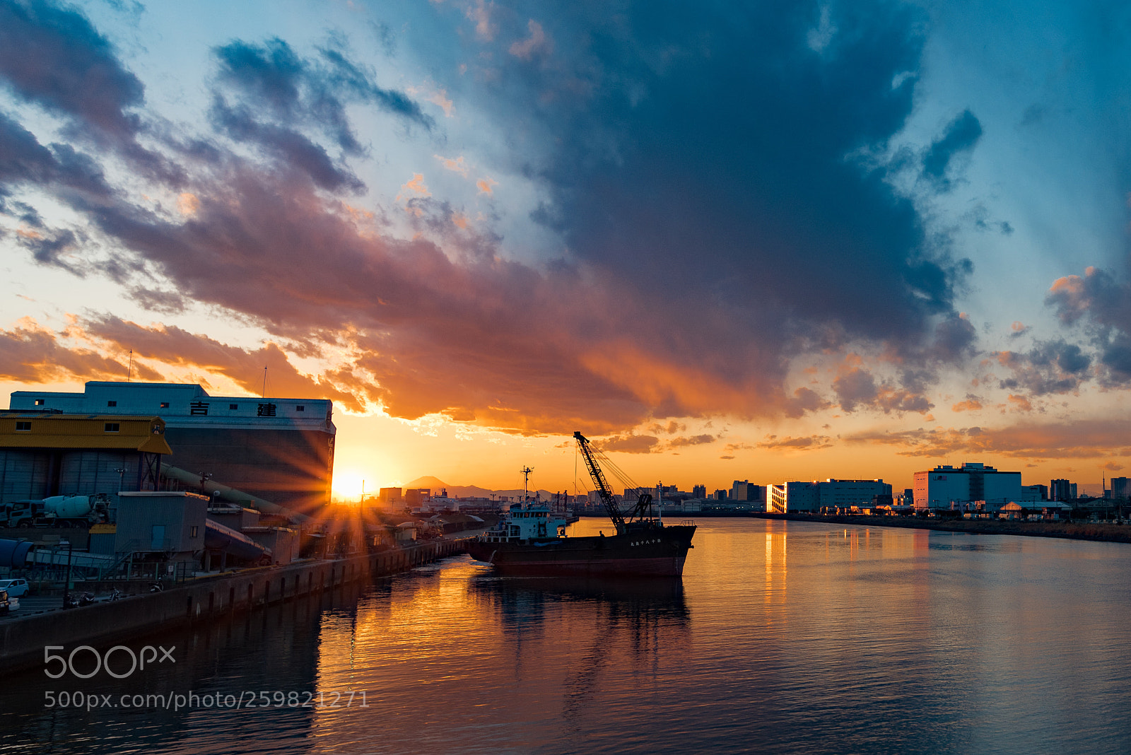 Nikon D750 sample photo. Shinkiba sunset photography